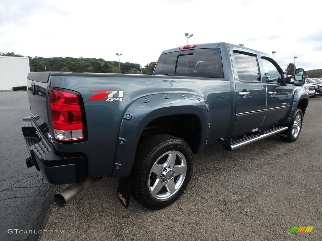 2012 Sierra 2500HD Denali Crew Cab 4x4 - Stealth Gray Metallic / Ebony photo #8