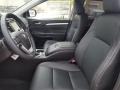 Black 2019 Toyota Highlander XLE AWD Interior Color
