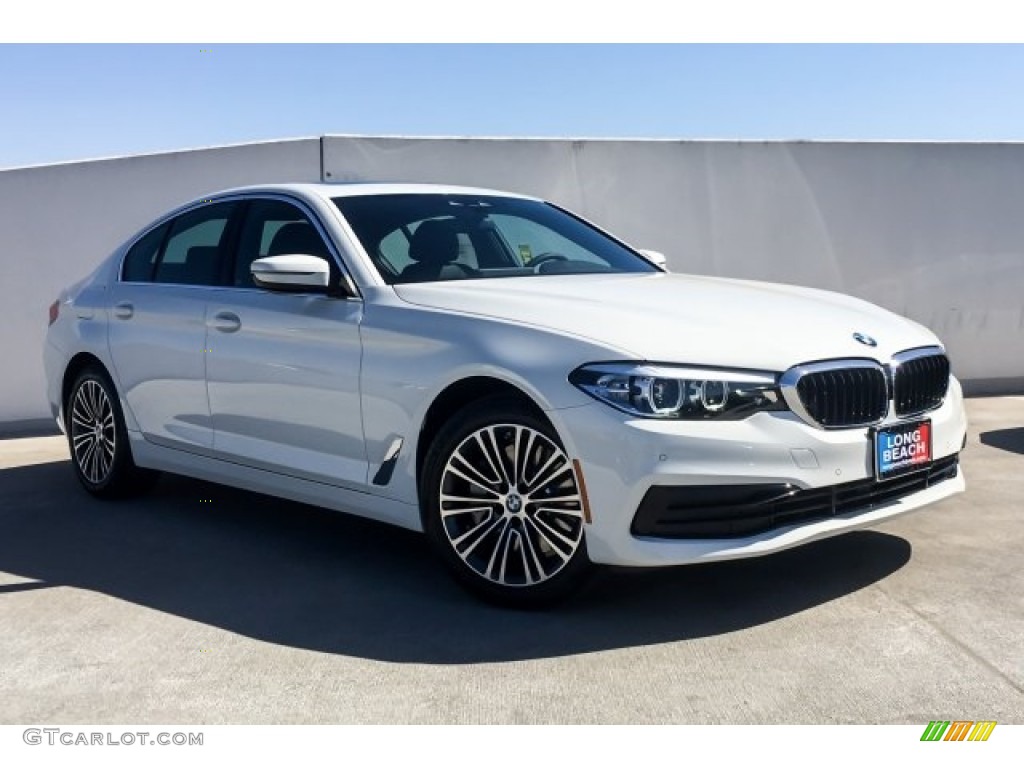 Alpine White 2019 BMW 5 Series 530i Sedan Exterior Photo #129895471