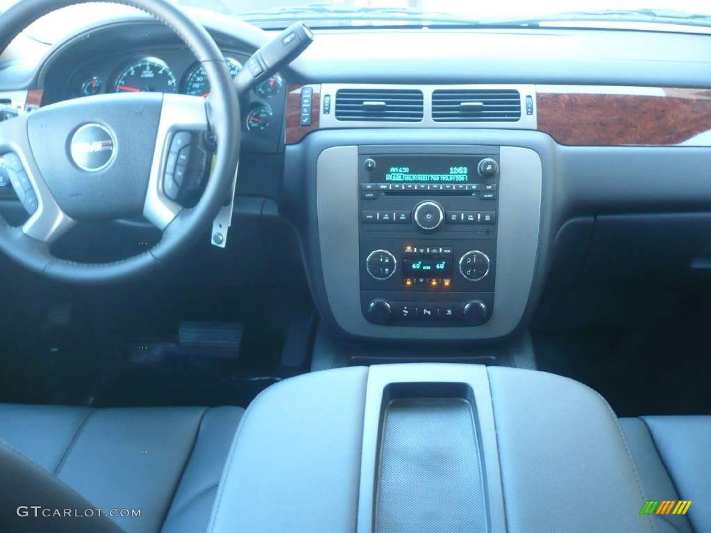 2009 Yukon SLT 4x4 - Stealth Gray Metallic / Ebony photo #8