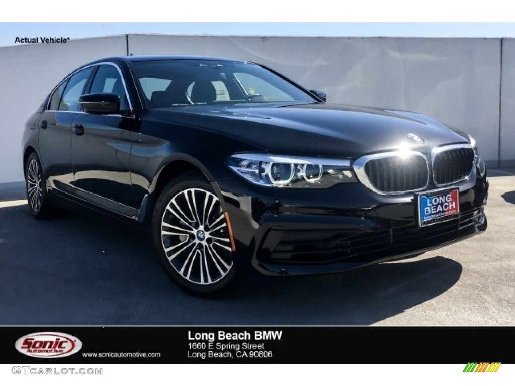 2019 5 Series 530e iPerformance Sedan - Jet Black / Black photo #1