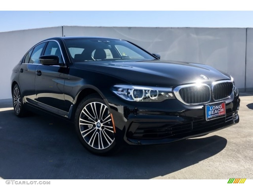 2019 5 Series 530e iPerformance Sedan - Jet Black / Black photo #12