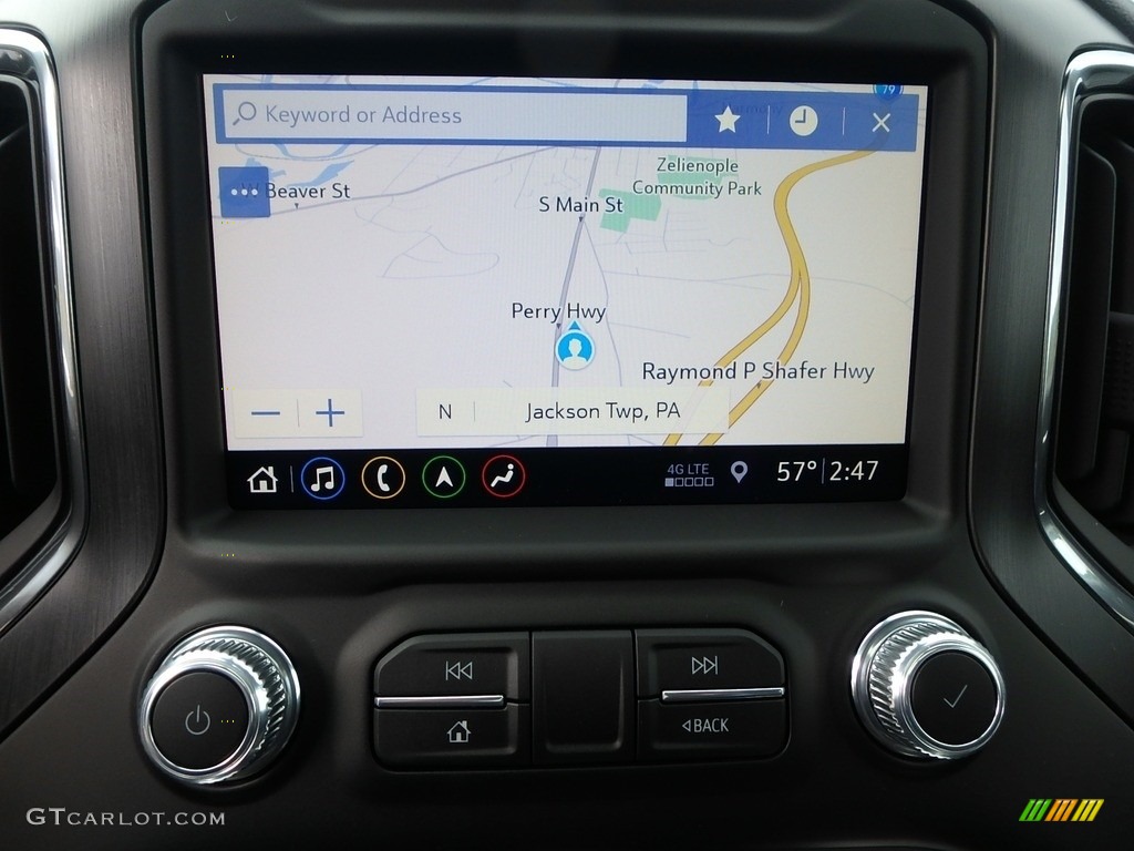 2019 GMC Sierra 1500 AT4 Crew Cab 4WD Navigation Photo #129896743