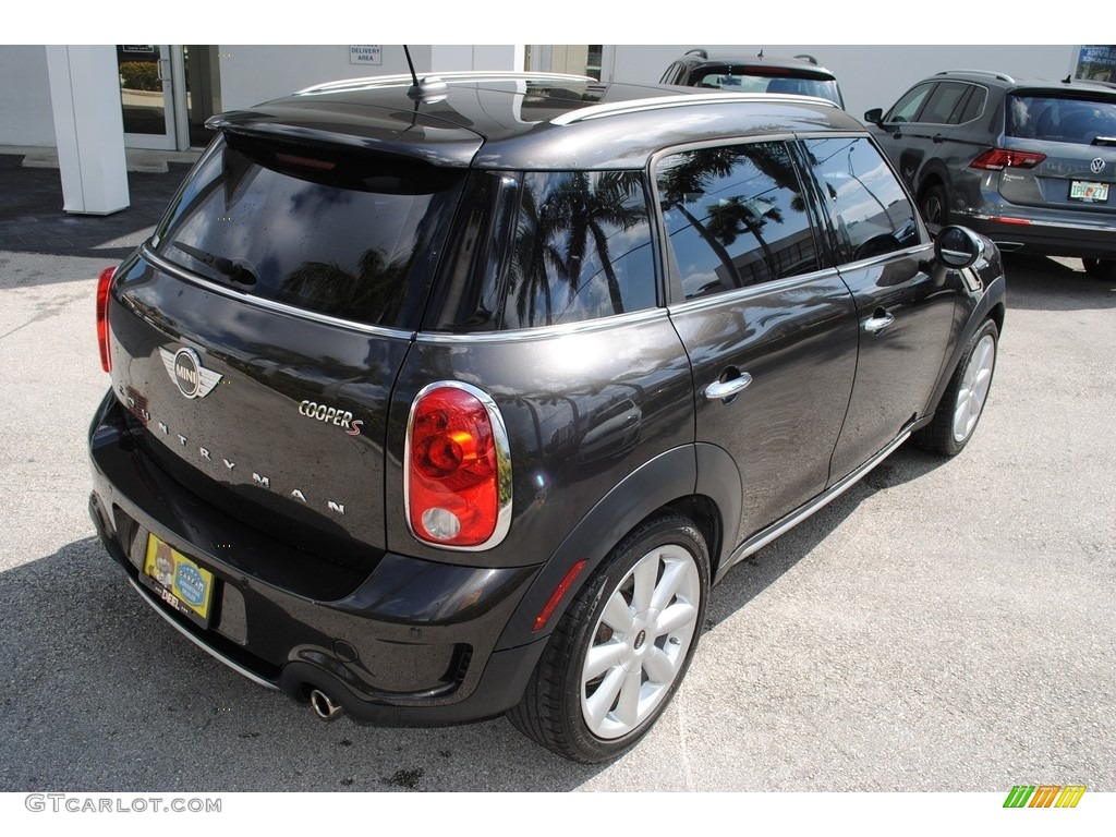 2015 Countryman Cooper S - Midnight Gray Metallic / Carbon Black photo #9