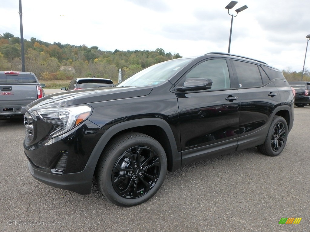 Ebony Twilight Metallic 2019 GMC Terrain SLE AWD Exterior Photo #129897208