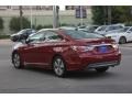 2013 Venetian Red Pearl Hyundai Sonata Hybrid Limited  photo #4