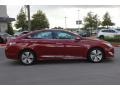 2013 Venetian Red Pearl Hyundai Sonata Hybrid Limited  photo #7