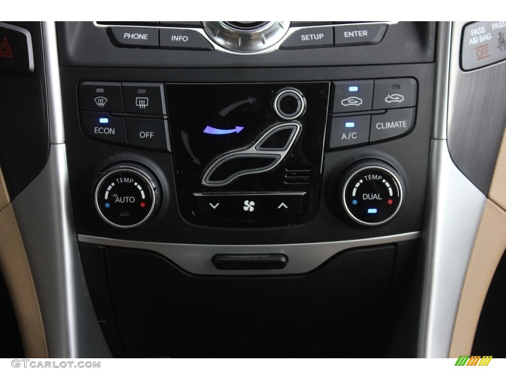 2013 Sonata Hybrid Limited - Venetian Red Pearl / Camel photo #23