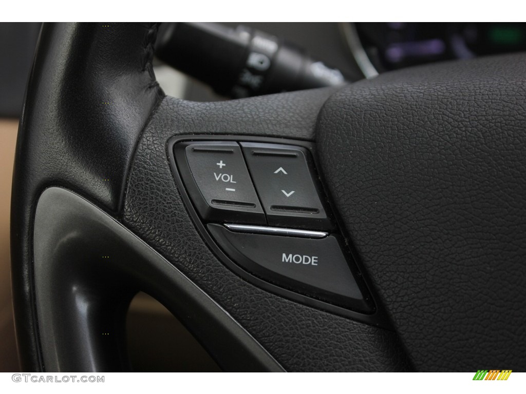 2013 Sonata Hybrid Limited - Venetian Red Pearl / Camel photo #31