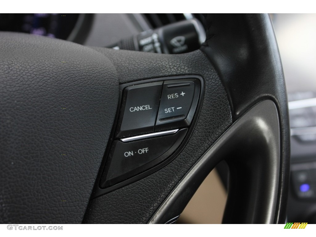 2013 Sonata Hybrid Limited - Venetian Red Pearl / Camel photo #33