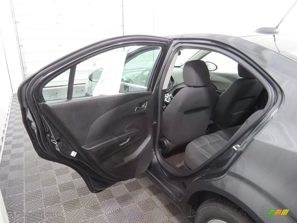 2015 Sonic LT Sedan - Ashen Gray Metallic / Jet Black/Dark Titanium photo #21