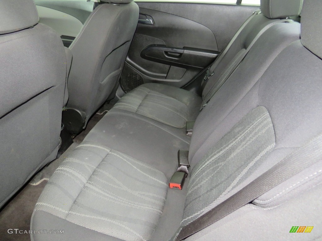 2015 Sonic LT Sedan - Ashen Gray Metallic / Jet Black/Dark Titanium photo #22