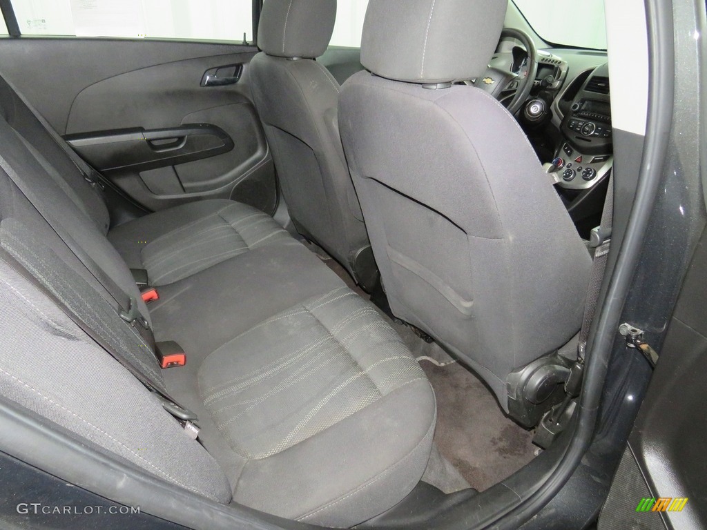 2015 Sonic LT Sedan - Ashen Gray Metallic / Jet Black/Dark Titanium photo #24