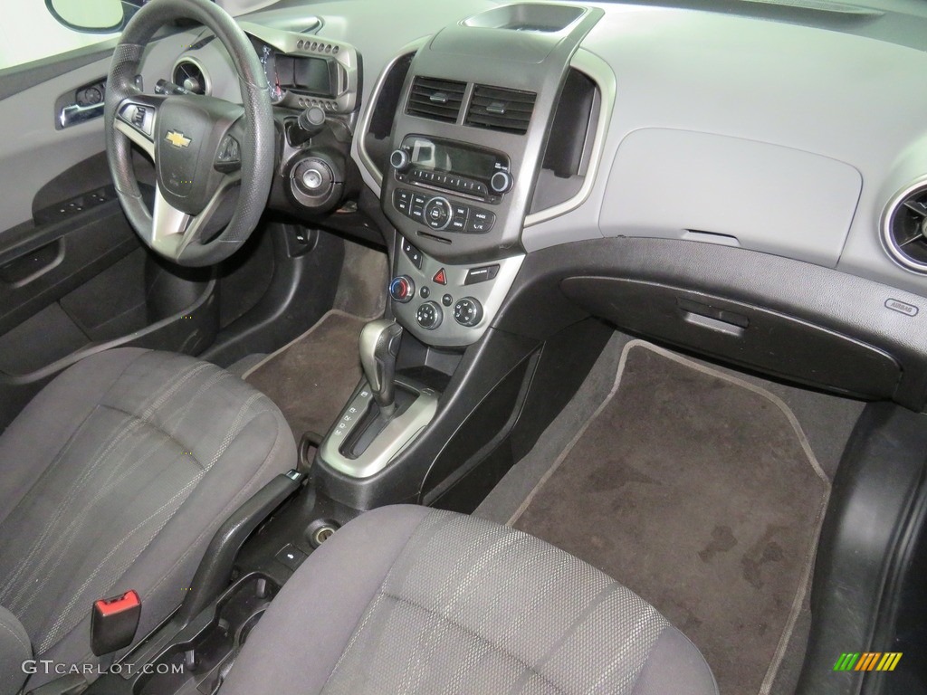 2015 Sonic LT Sedan - Ashen Gray Metallic / Jet Black/Dark Titanium photo #27