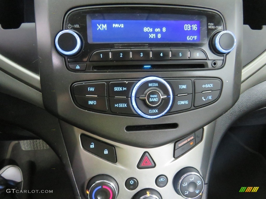 2015 Sonic LT Sedan - Ashen Gray Metallic / Jet Black/Dark Titanium photo #39