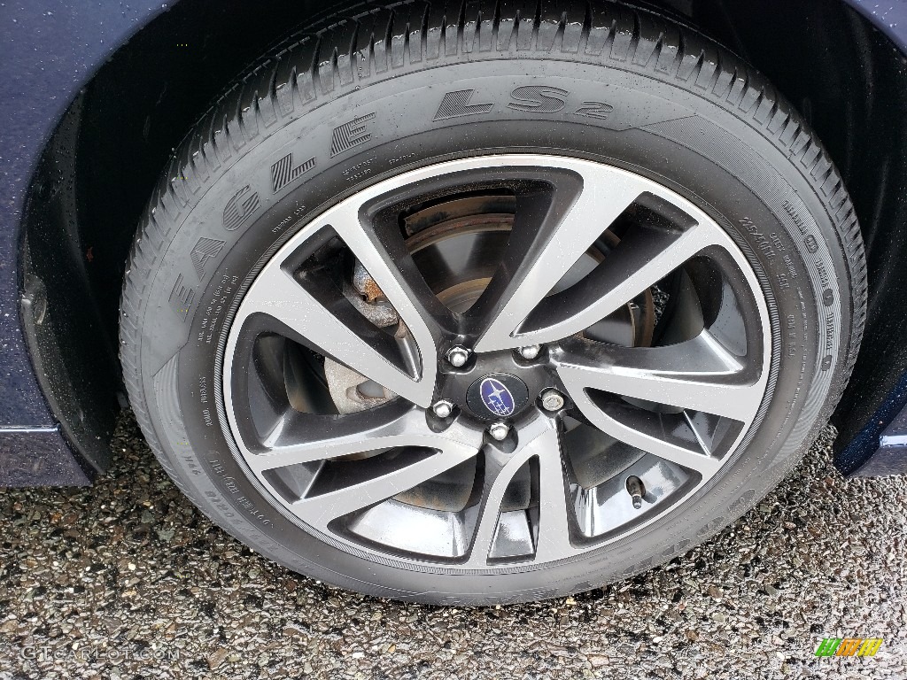 2018 Legacy 2.5i Sport - Dark Blue Metallic / Two-Tone Gray photo #9