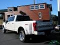 2019 White Platinum Metallic Tri-Coat Ford F450 Super Duty Platinum Crew Cab 4x4  photo #3