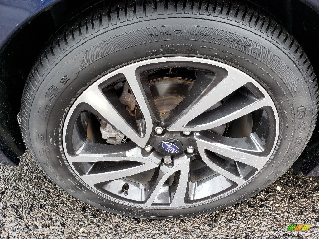 2018 Legacy 2.5i Sport - Dark Blue Metallic / Two-Tone Gray photo #15