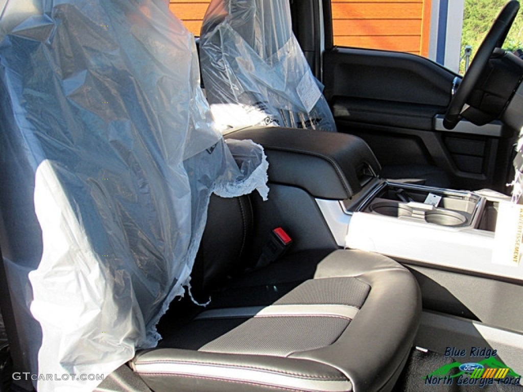 2019 F450 Super Duty Platinum Crew Cab 4x4 - White Platinum Metallic Tri-Coat / Black photo #11