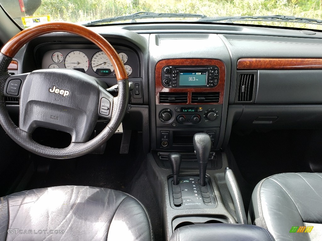 2004 Grand Cherokee Overland 4x4 - Bright Silver Metallic / Dark Slate Gray photo #24