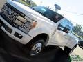 2019 White Platinum Metallic Tri-Coat Ford F450 Super Duty Platinum Crew Cab 4x4  photo #38