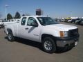 Summit White - Sierra 1500 Work Truck Extended Cab 4x4 Photo No. 1