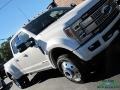 2019 White Platinum Metallic Tri-Coat Ford F450 Super Duty Platinum Crew Cab 4x4  photo #39