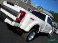 2019 White Platinum Metallic Tri-Coat Ford F450 Super Duty Platinum Crew Cab 4x4  photo #40