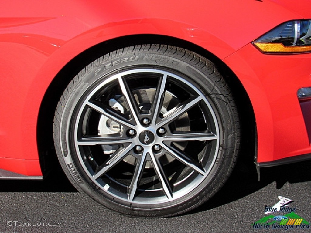 2019 Mustang EcoBoost Convertible - Race Red / Ebony photo #9