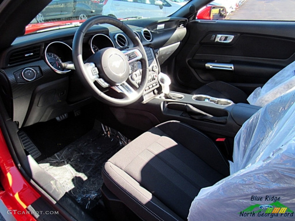 2019 Mustang EcoBoost Convertible - Race Red / Ebony photo #12