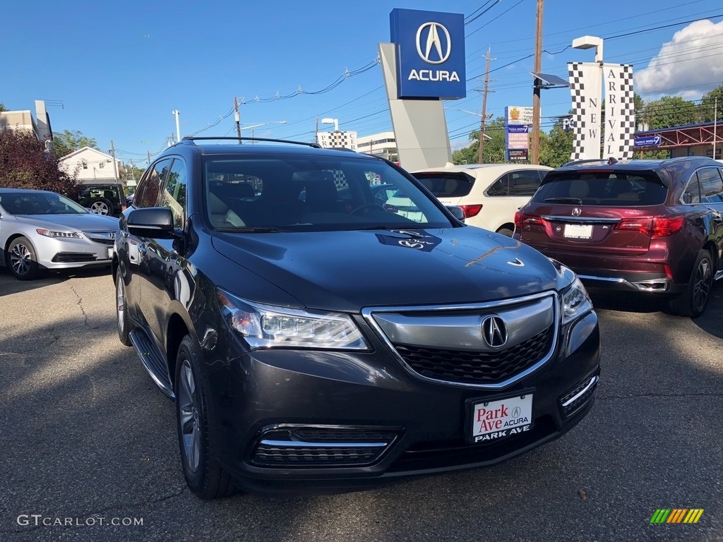 2014 MDX SH-AWD - Graphite Luster Metallic / Ebony photo #1