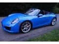 Paint to Sample Voodoo Blue 2017 Porsche 911 Carrera 4S Cabriolet