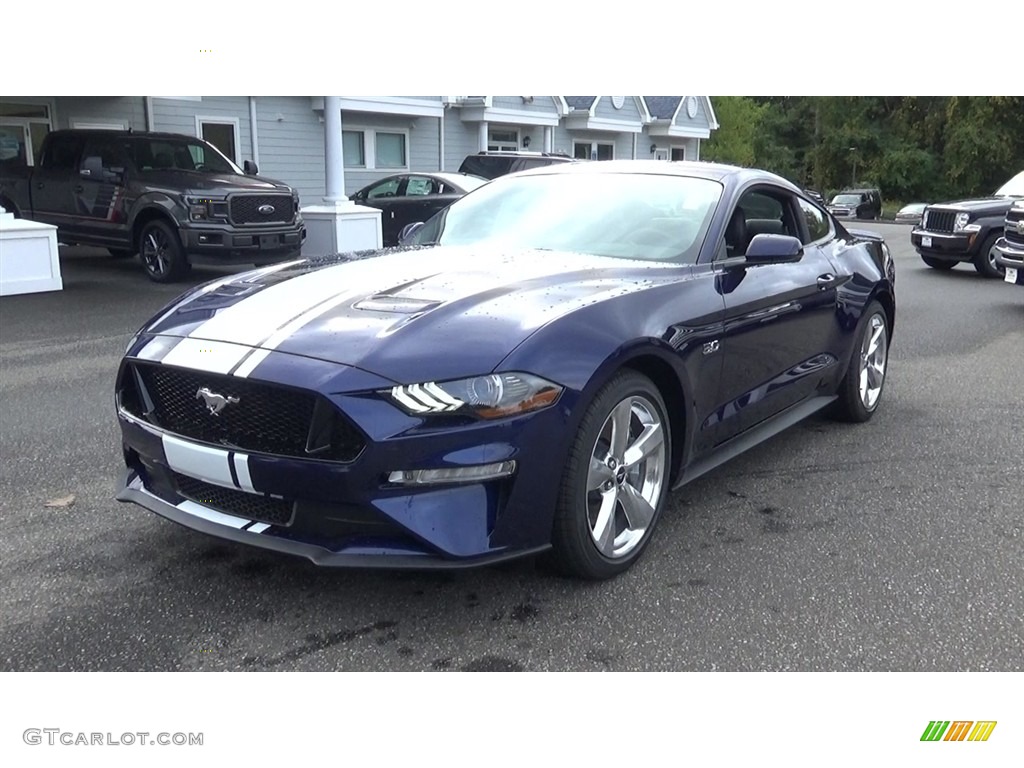 2019 Mustang GT Premium Fastback - Kona Blue / Ebony photo #3