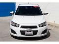 2013 Summit White Chevrolet Sonic LT Hatch  photo #7