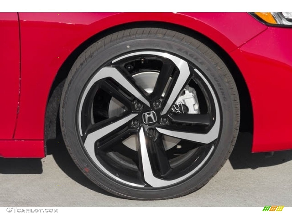 2018 Accord Sport Sedan - San Marino Red / Black photo #14