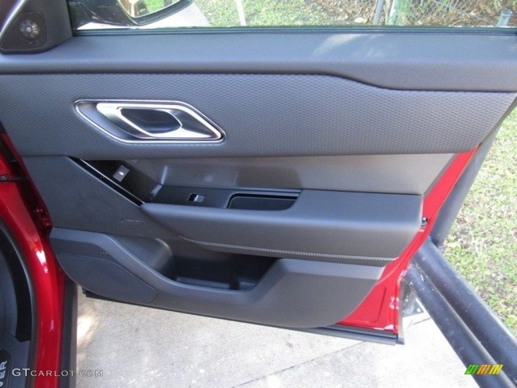 2019 Land Rover Range Rover Velar S Ebony Door Panel Photo #129905241