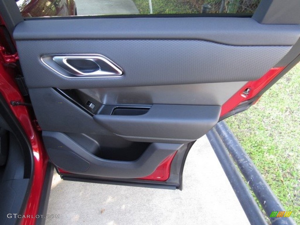 2019 Land Rover Range Rover Velar S Ebony Door Panel Photo #129905265