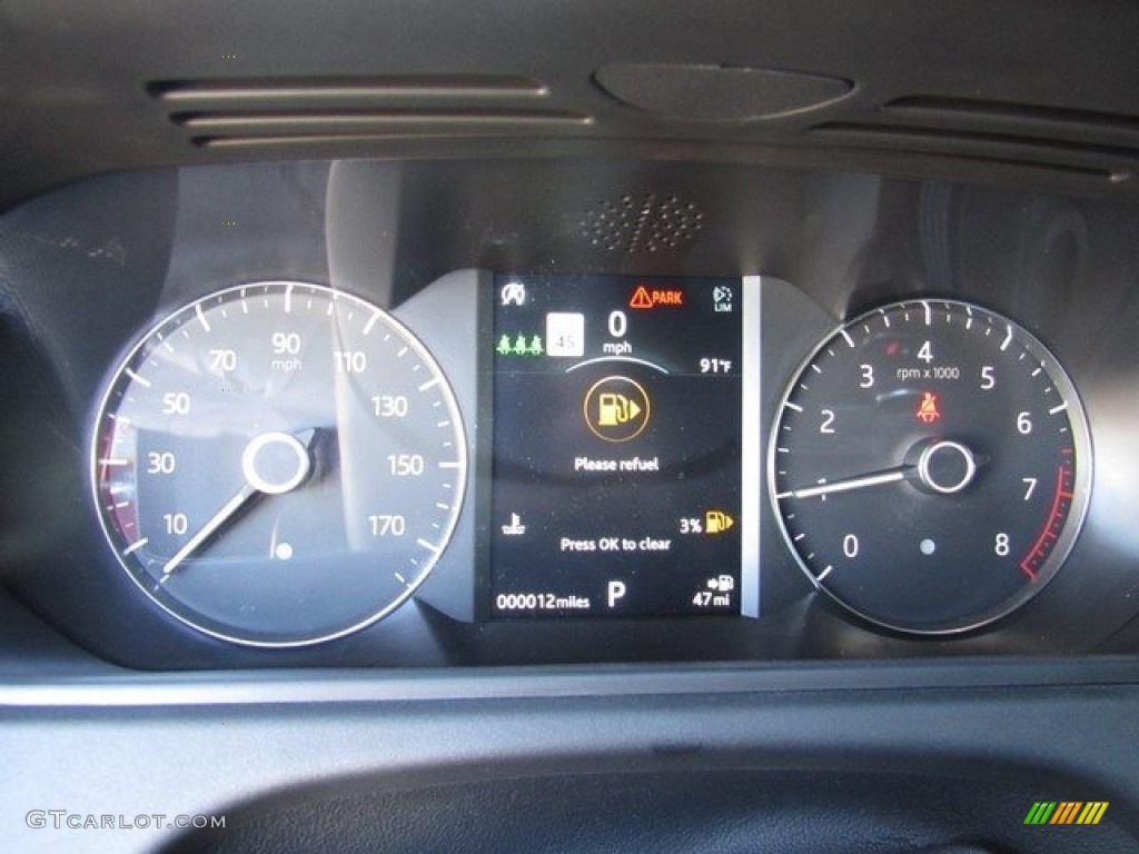 2019 Land Rover Range Rover Velar S Gauges Photo #129905439