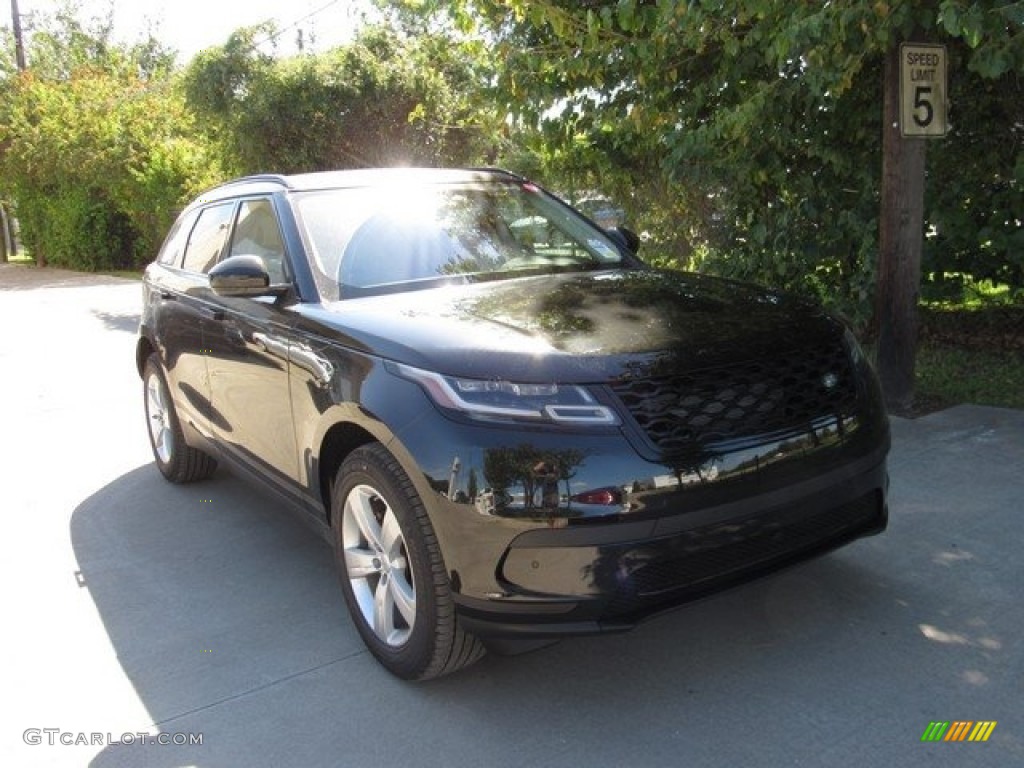 2019 Range Rover Velar S - Santorini Black Metallic / Ebony photo #2