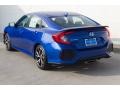 2018 Aegean Blue Metallic Honda Civic Si Sedan  photo #2