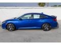 2018 Aegean Blue Metallic Honda Civic Si Sedan  photo #5