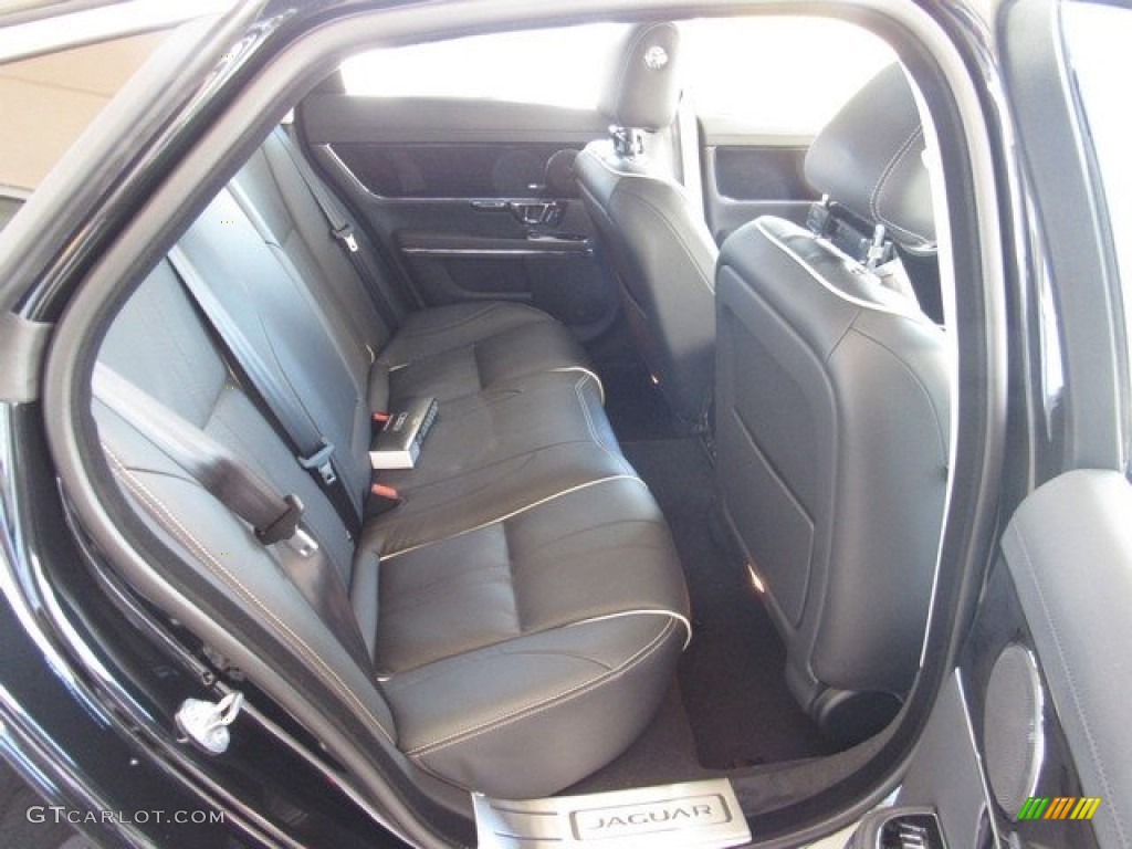 2019 Jaguar XJ R-Sport Rear Seat Photo #129906063