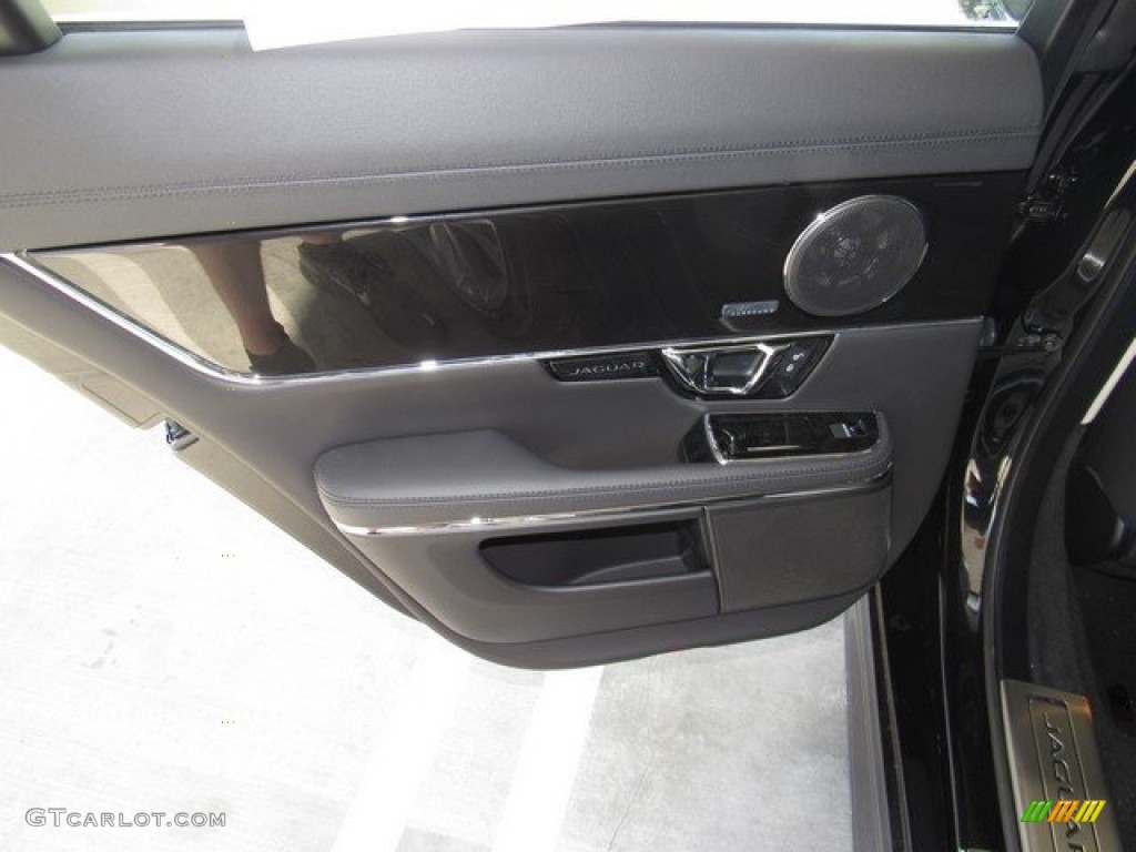 2019 Jaguar XJ R-Sport Ebony Door Panel Photo #129906126