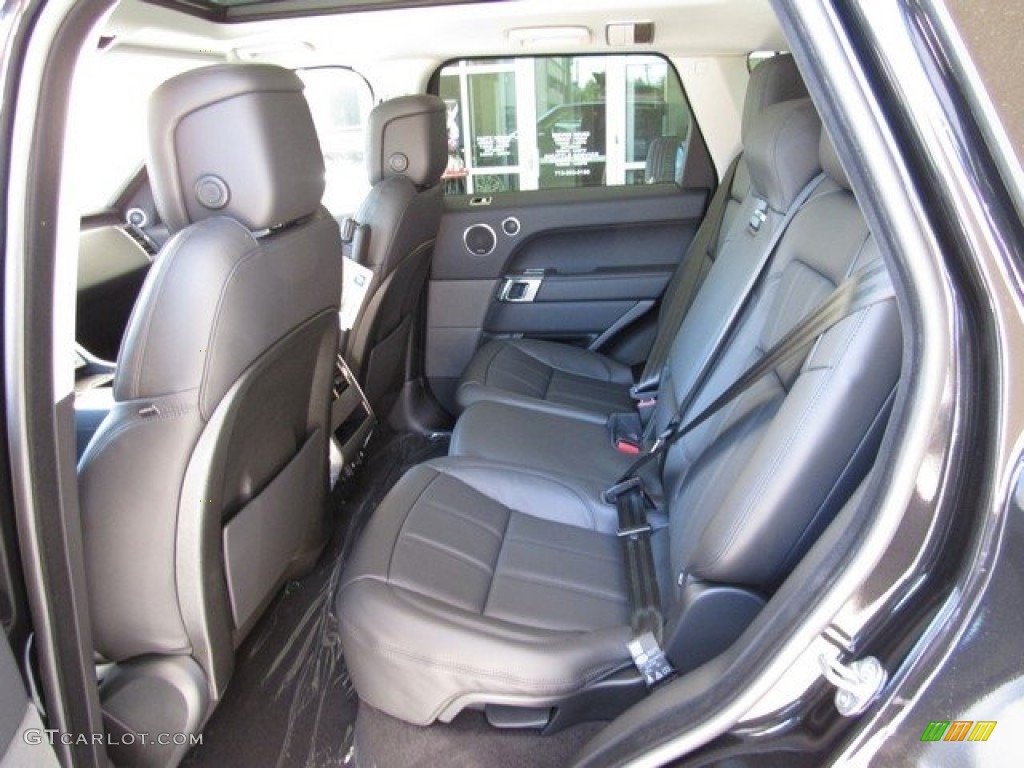 Ebony/Ebony Interior 2019 Land Rover Range Rover Sport HSE Photo #129906789