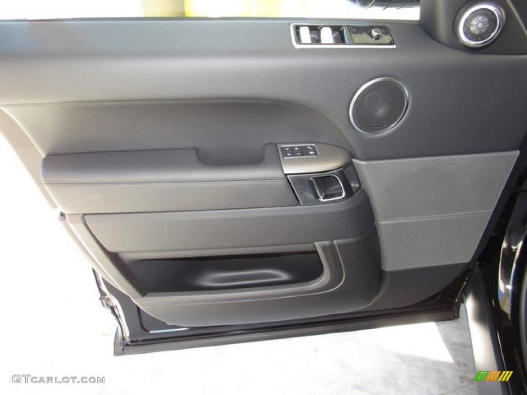 2019 Land Rover Range Rover Sport HSE Ebony/Ebony Door Panel Photo #129907005