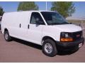 2009 Summit White GMC Savana Van 3500 Extended Cargo  photo #1