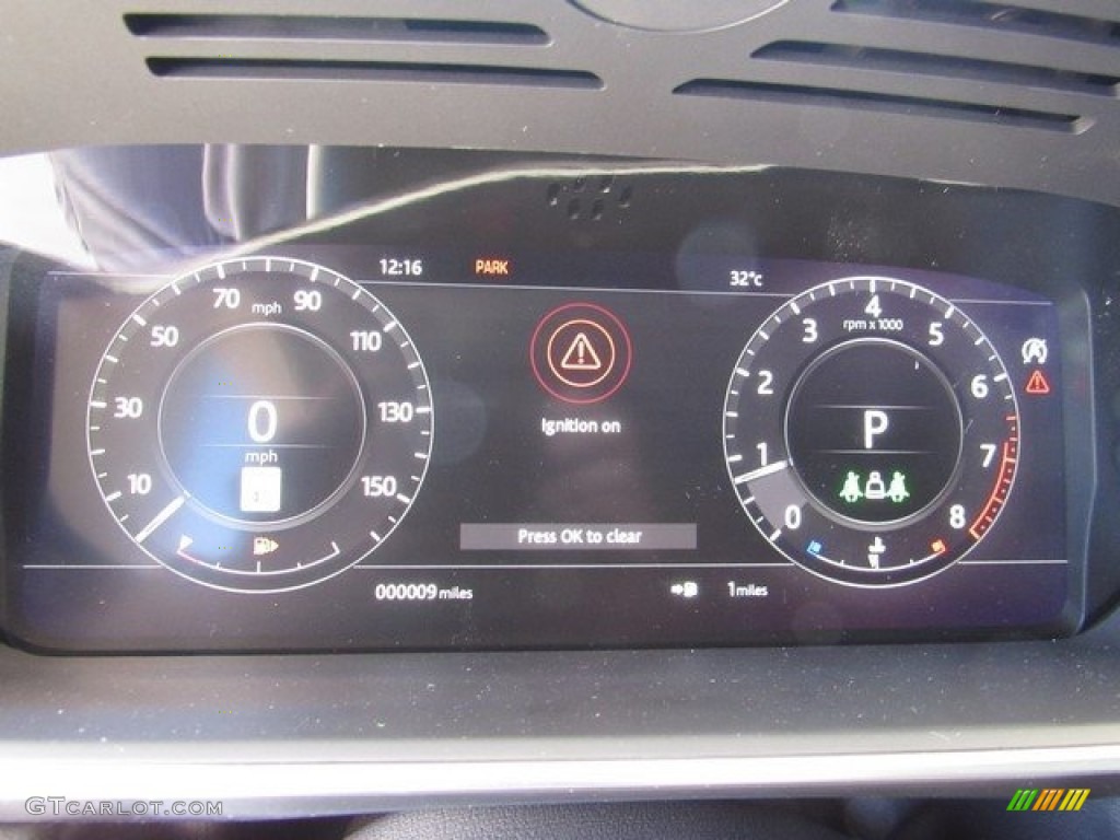 2019 Land Rover Range Rover Sport HSE Gauges Photo #129907101