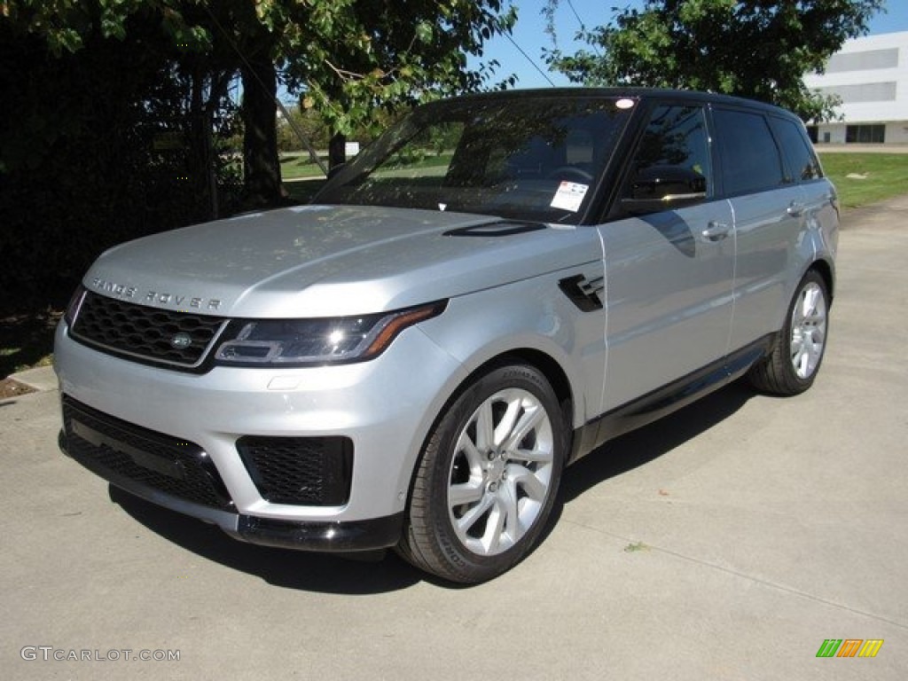 Indus Silver Metallic 2019 Land Rover Range Rover Sport HSE Exterior Photo #129907431