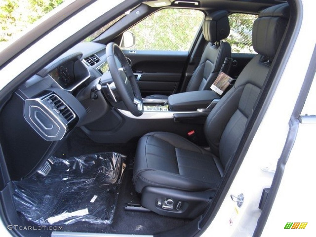 Ebony/Ebony Interior 2019 Land Rover Range Rover Sport HSE Dynamic Photo #129907971