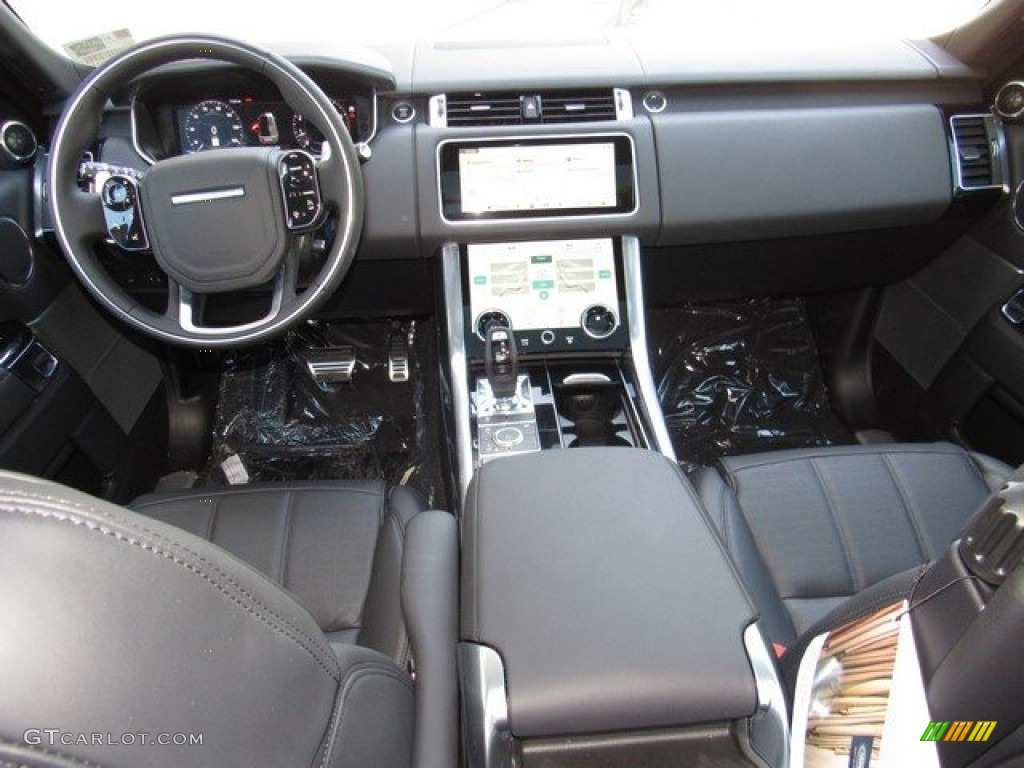 2019 Land Rover Range Rover Sport HSE Dynamic Ebony/Ebony Dashboard Photo #129907986